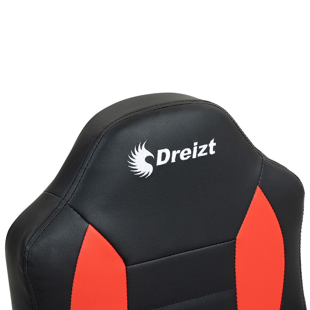 Silla Gamer Dreizt Play Series Rojo Altura Regulable