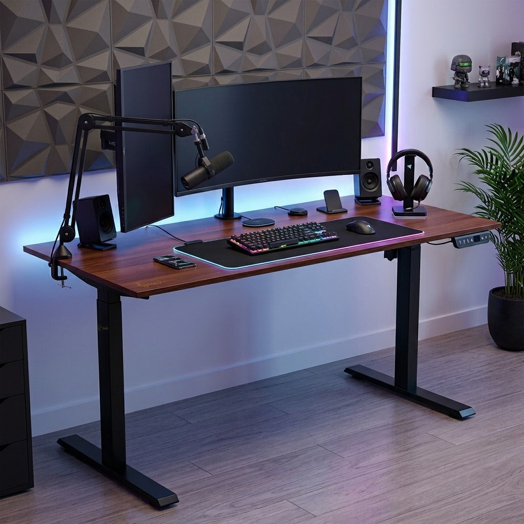 Escritorio Eléctrico Dreizt Altura regulable 120x60 Caramelo XDesk