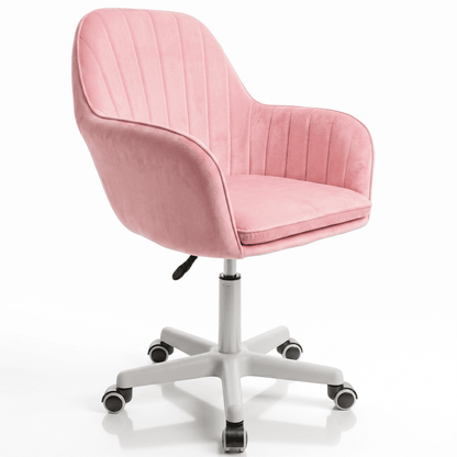 Silla Giratoria de Escritorio Oficina Buckingham Soft Rosado