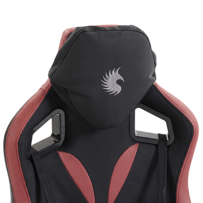 Silla Gamer Dreizt Thunder Series Rojo Premium Con Posapies Clase 4