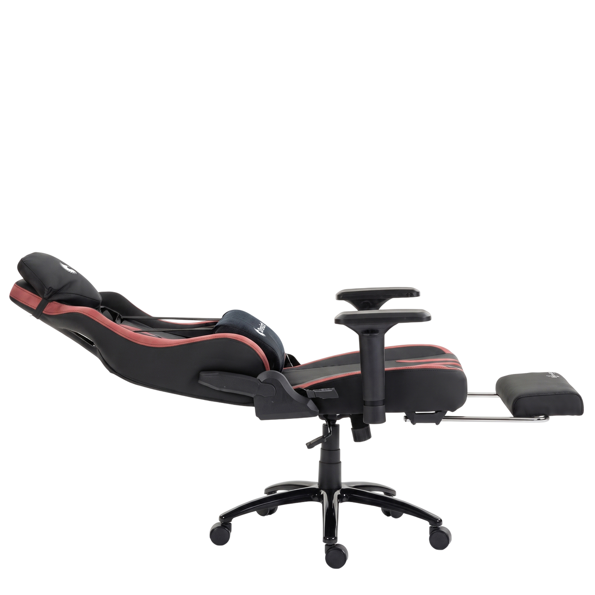 Silla Gamer Dreizt Thunder Series Rojo Premium Con Posapies Clase 4