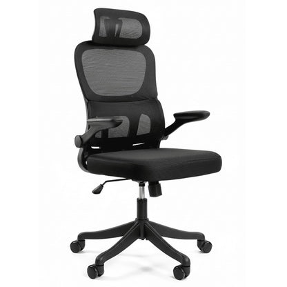 Silla Ergonomica de Oficina Gerencial Komsum Turin Negro
