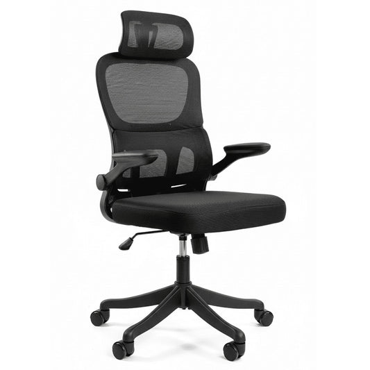 Silla Ergonomica de Oficina Gerencial Komsum Turin Negro