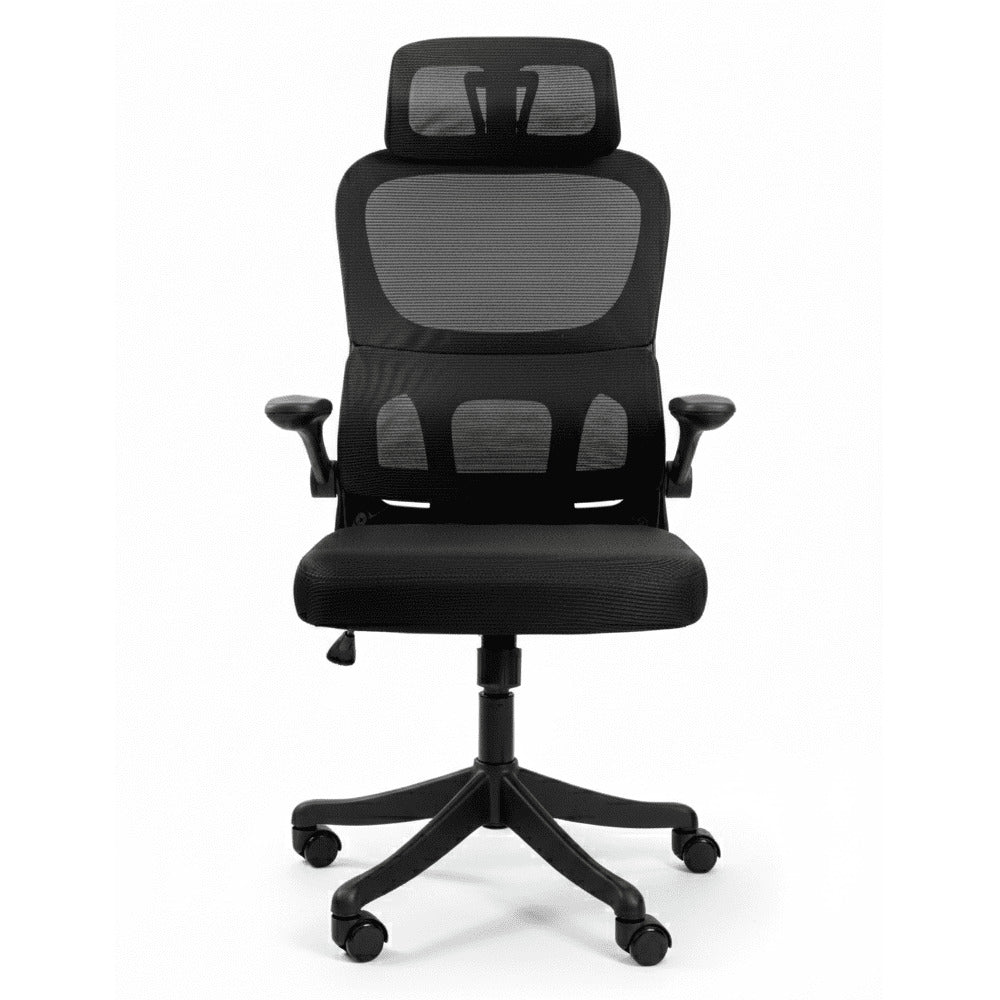 Silla Ergonomica de Oficina Gerencial Komsum Turin Negro