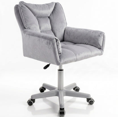 Silla Giratoria de Escritorio Oficina Buckingham Vanity Gris