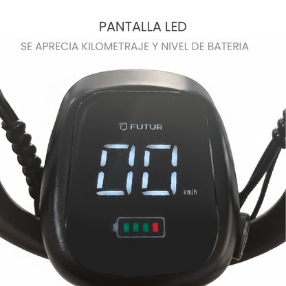 Bicimoto Electrica ZYRO gris