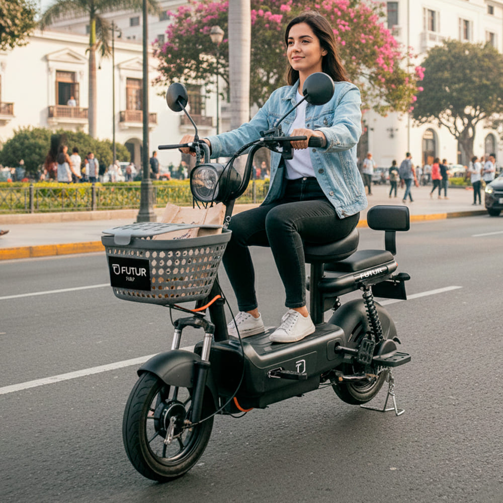 Bicimoto Electrica ZYRO negro