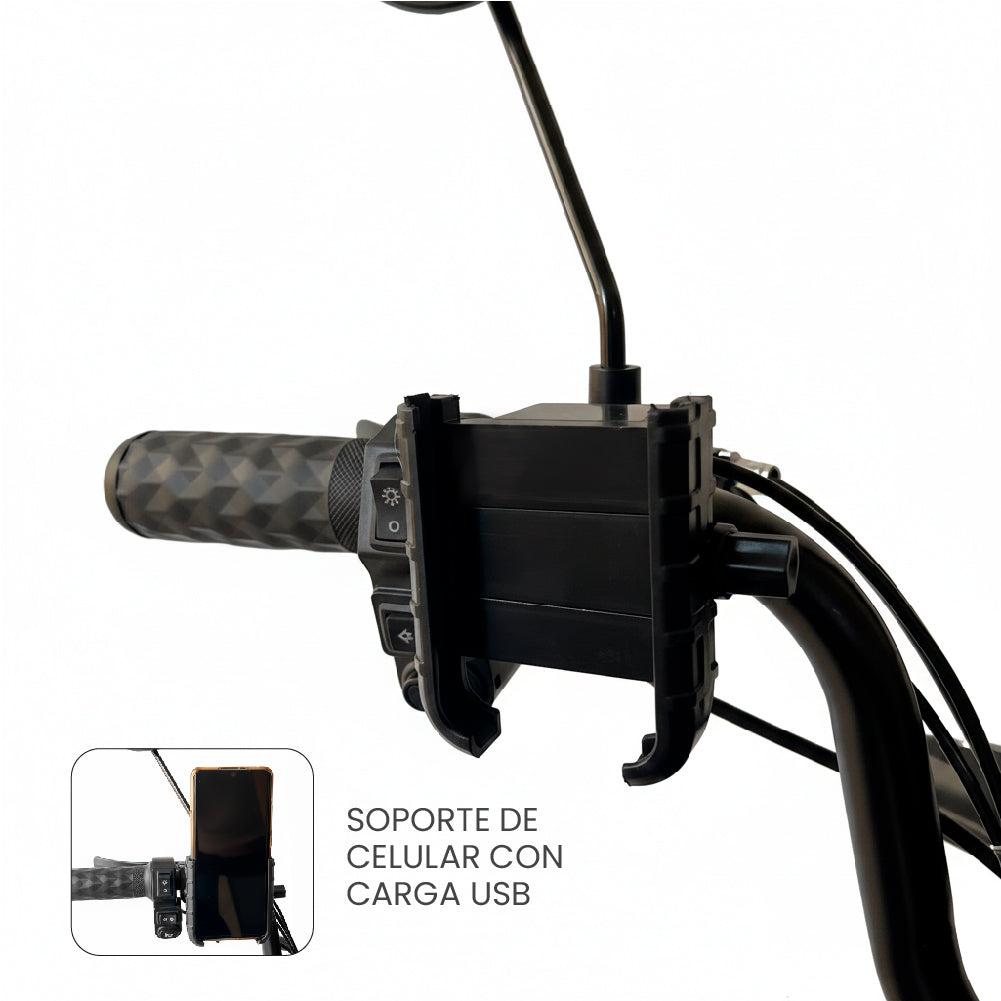 Bicimoto Electrica ZYRO negro