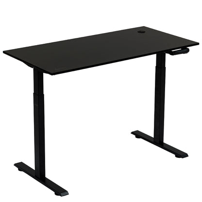 Escritorio Regulable Manual Dreizt 120x60 cm Negro XDesk Manual
