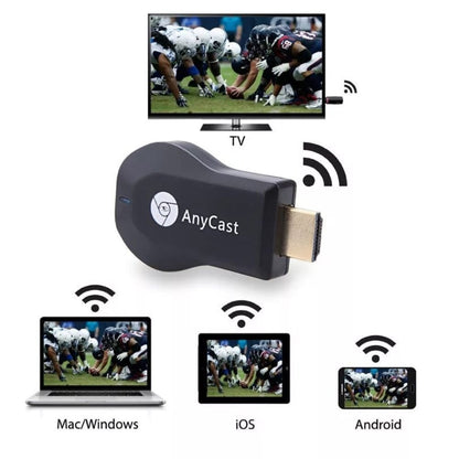 Anycast Proyección M12 Plus Chromecast Android TV Smart 1080P HD