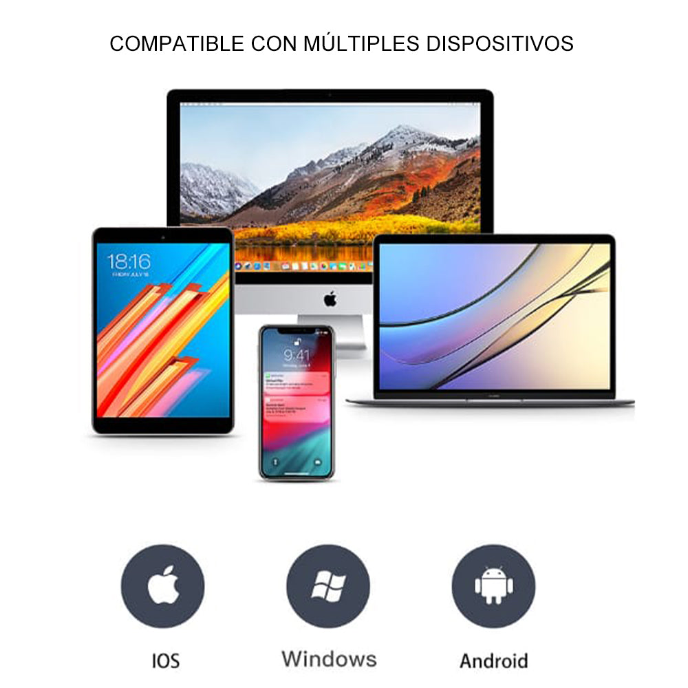 Audífonos Inalámbricos Deportivos con Bluetooth 5.0 para Cuello con Micrófono AU240011 Negro