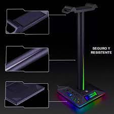 Soporte Parante para Audífonos Gamer RGB D6000 PRO