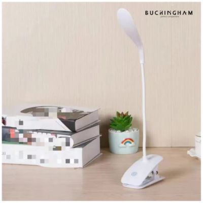 Lámpara de Lectura Dimmer Clip flexible DYH390006 Blanco