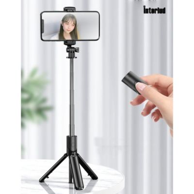 Trípode Selfie con Soporte y Control Bluetooth APC230013 Interlud