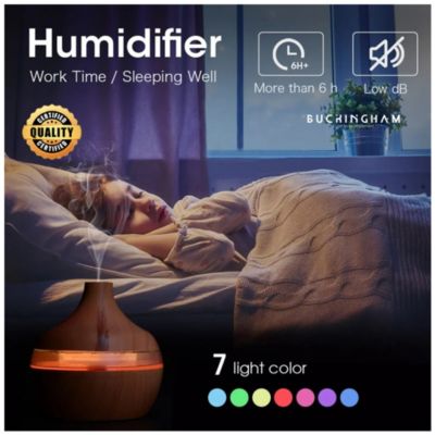 Humidificador Difusor Aromaterapia Ultrasónico Luces Led DYH390004