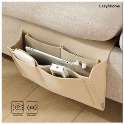 Organizador para Sofá Cama con Múltiples Compartimientos HYC280033 Beige