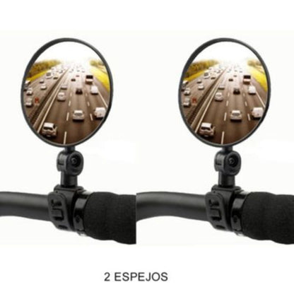 Combo 2 Espejos Retrovisor Ajustable para Bicicleta