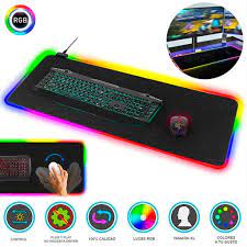 Combo Gamer Mousepad RGB + Mouse RGB + Audifonos RGB PRO PROFESIONAL