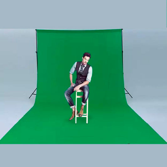 Kit Chroma Fondo Verde para Estudio Foto y Video con Parantes