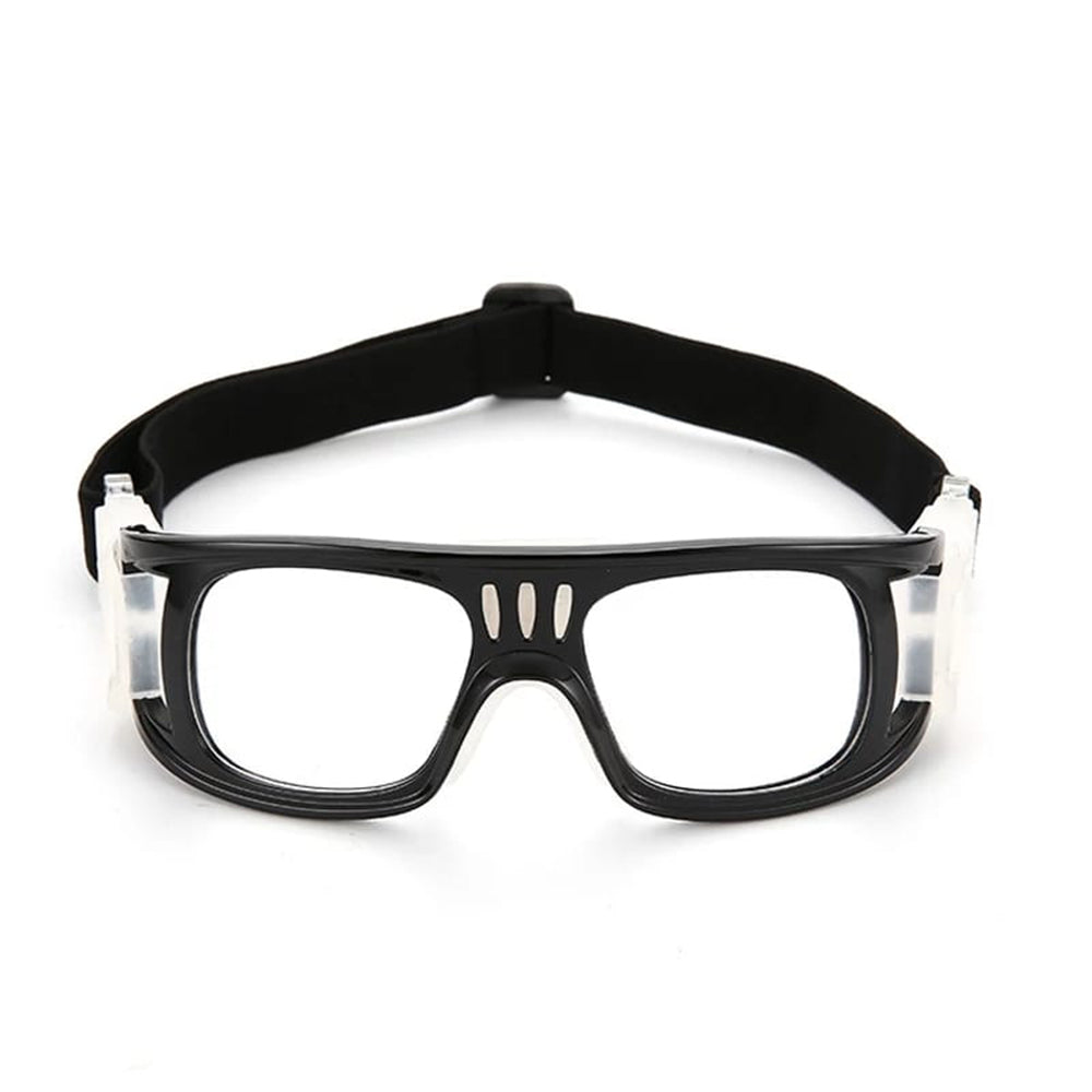 Marco Montura de Lentes para Deporte Anti-Impacto a Prueba de Golpes Baloncesto Fútbol Transparente Negro