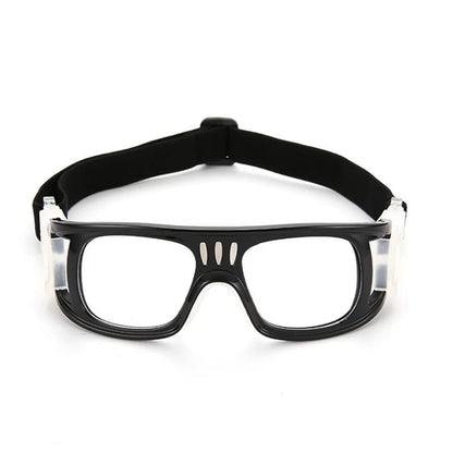 Marco Montura de Lentes para Deporte Anti-Impacto a Prueba de Golpes Baloncesto Fútbol Transparente Negro