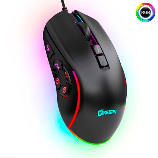 Mouse Gamer Profesional D7200 PRO RGB Dreizt