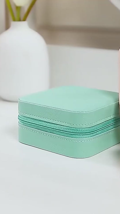 Maletín Estuche Organizador Joyero  Viaje Rosado MDA290040