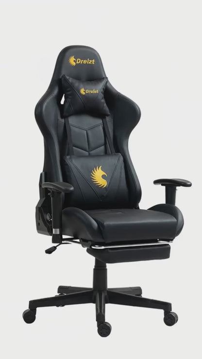 Silla Gamer Dreizt Apolo Series Blanco Pro 180° Alta Calidad Posapies