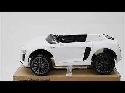 Carro A Batería Audi R8 Original Licenciado 12V Rojo