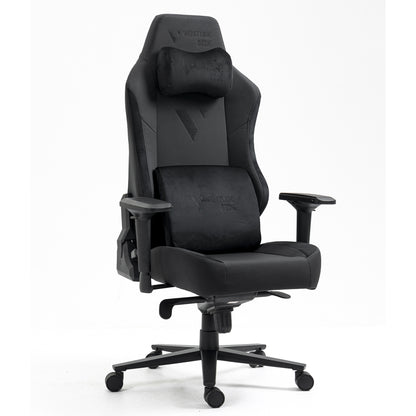 Silla Gamer Venture Side Prime Negro Cuero Almohadilla Inteligente Magnetica Reclinable