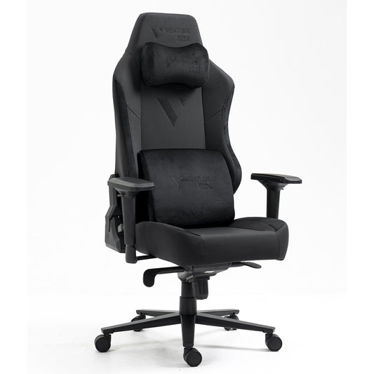 Silla Gamer Venture Side Prime Negro Cuero Almohadilla Inteligente Magnetica Reclinable